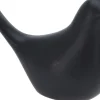 Dekofigur Vogel Birdie schwarz 12,8 x 6,2 x 9,8 cm