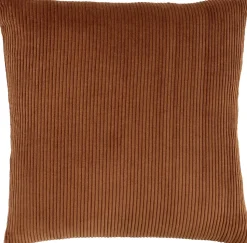 Dekokissen Rib kupfer 45 x 45 x 10 cm