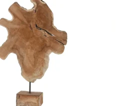 Dijk Natural Collections Skulptur auf Ständer organisch 40 x 10 x 59 cm