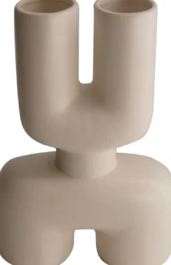 Dijk Natural Collections Vase Sietze weiß 17 x 8 x 25,5 cm