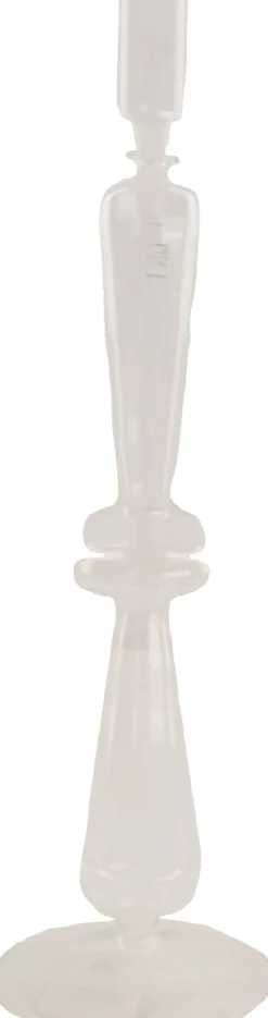 Dijk Natural Collections Kerzenständer Rubio transparent D 9 H 31 cm