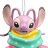 Disney Weihnachtsanhänger Lilo & Stitch Engel mit Schal 7 x 6 x 9 cm