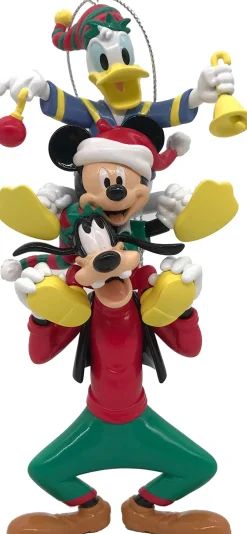 Disney Weihnachtsbaumschmuck Mickey / Donald / Goofy 6 x 5 x 10 cm