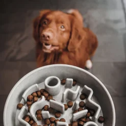 District 70 Hundenapf Bamboo Anti-Schling L beige D 28 H 6,2 cm