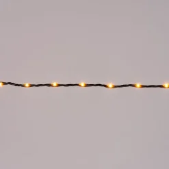 Drahtlichterkette gold 3 m mit 100 LEDs