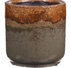 Duif Blumentopf Carry D 12 H 10 grün / braun