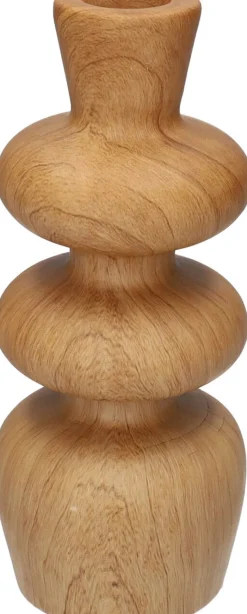 Duif Kerzenständer natur D 8,5 H 20,8 cm