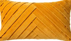 Dutch Decor Dekokissen Femm gelb 50 x 30 x 10 cm