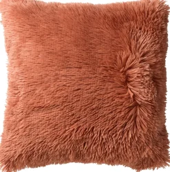Dutch Decor Dekokissen Fluffy rosa 45 x 45 x 5 cm