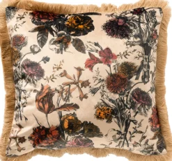 Dutch Decor Dekokissen Yasmin beige 45 x 45 x 5 cm