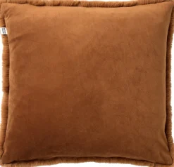 Dutch Decor Dekokissen Zaya braun 45 x 45 x 22 cm