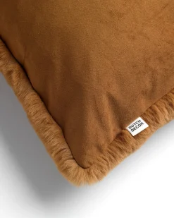 Dutch Decor Dekokissen Zaya braun 45 x 45 x 22 cm