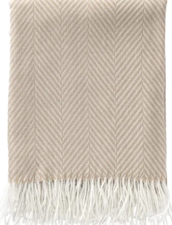 Dutch Decor Plaid Josefien beige 140 x 180 cm