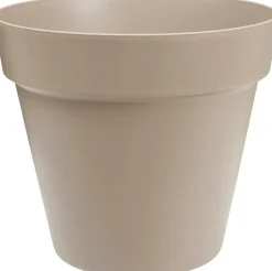 Easyday Blumentopf Smile Straight grau D 39 H 34,7 cm