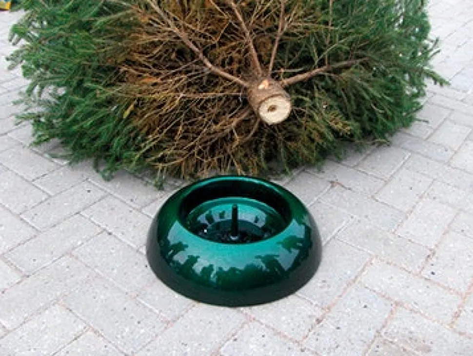 EasyFix Weihnachtsbaumständer grün D 39 cm