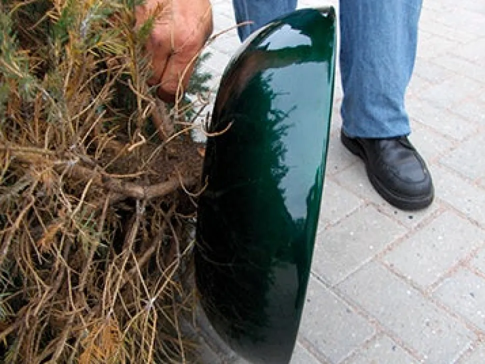 EasyFix Weihnachtsbaumständer grün D 30 cm