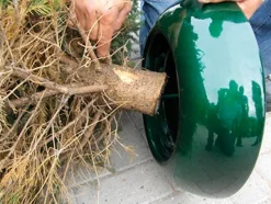 EasyFix Weihnachtsbaumständer rot D 39 cm