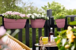 Elho Balkonkasten Vibia Easyhanger rosa 46 x 24,1 x 26,5 cm