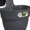 Elho Balkonkasten Vibia Easyhanger anthrazit 20,5 x 24,1 x 26,5 cm