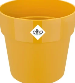 Elho Blumentopf B for original D 14 cm H 12,8 cm gelb