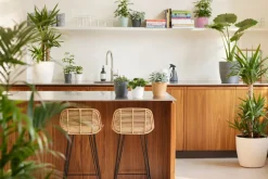 Elho Blumentopf Brussels rund D 29,4 cm H 27,4 cm anthrazit