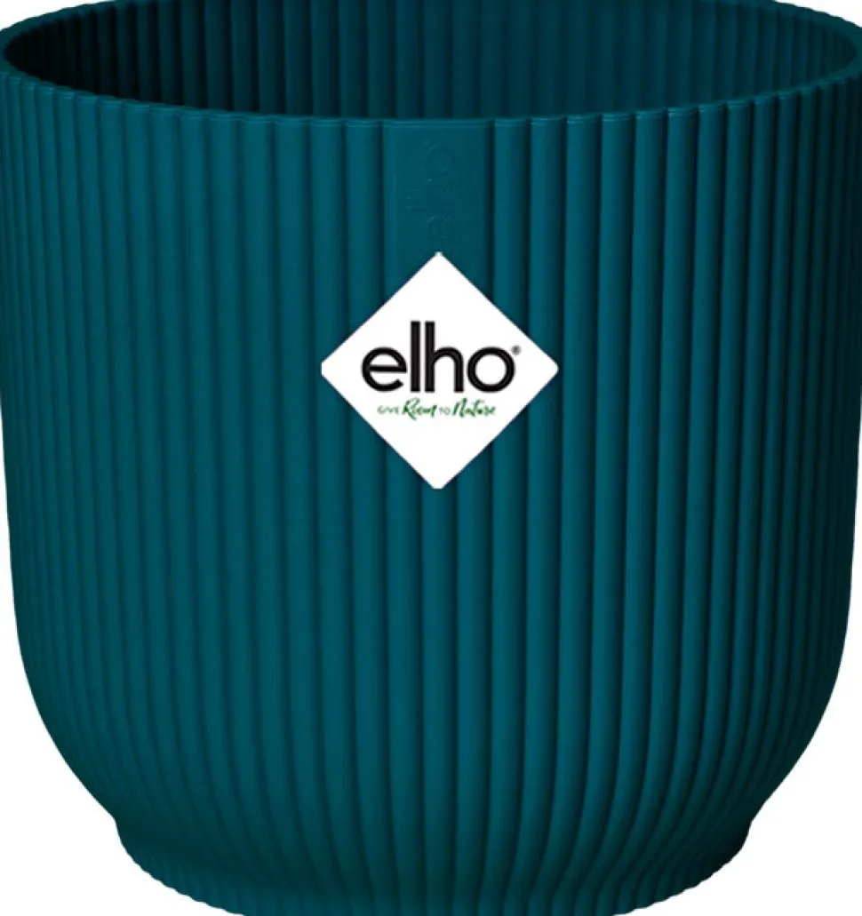 Elho Blumentopf Vibes blau D 16,1 H 14,8 cm