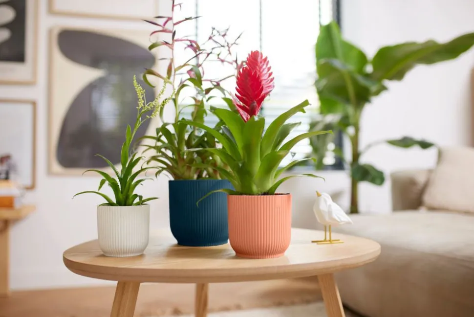 Elho Blumentopf Vibes blau D 16,1 H 14,8 cm