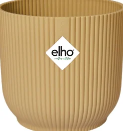 Elho Blumentopf Vibes gelb D 16,1 H 14,8 cm