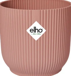 Elho Blumentopf Vibes rosa D 14,1 H 12,9 cm