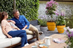 Elho Blumentopf Vibia Campana gelb D 30 H 26 cm