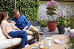 Elho Blumentopf Vibia Campana anthrazit D 30 H 25,3 cm