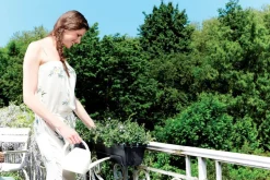 Elho green basics Balkonkasten all-in-one 69,2 x 25,7 x 16,7 cm schwarz