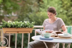 Elho green basics Balkonkasten all-in-one 69,2 x 25,7 x 16,7 cm terracotta