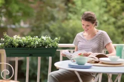 Elho green basics Balkonkasten all-in-one 69,2 x 25,7 x 16,7 cm grün