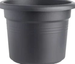 Elho green basics Blumentopf D 25 cm H 18,5 cm schwarz