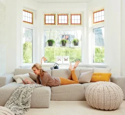 Elho Hängeampel Brussels mit Schnur D 18,3 cm H 18 anthrazit