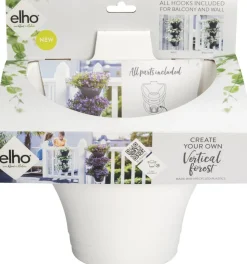 Elho Hängetopf Corsica weiß 26,7 x 17 x 29,7 cm 3 St.