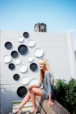 Elho Loft Urban Untersetzer rond 21cm weiß