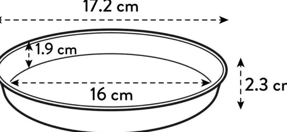 Elho Loft urban Untersetzer D 17 H 2,5 cm weiß