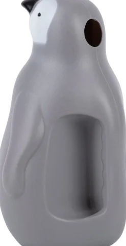 Esschert Design Gießkanne Pinguin 1,4 l grau