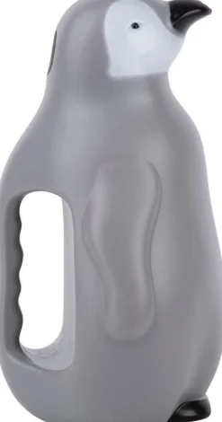 Esschert Design Gießkanne Pinguin 1,4 l grau