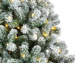 Everlands künstlicher Weihnachtsbaum Imperial Pine mit Schnee 260 LEDs warm weiß D 177 H 180 cm