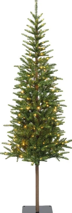 Everlands Künstlicher Weihnachtsbaum Alpbach mit 220 warmweißen Lichtern D 75 H 210 cm