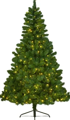 Everlands künstlicher Weihnachtsbaum Imperial Pine 260 LEDs warm weiß D 117 H 180 cm