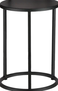 Everydays by Intratuin Beistelltisch Quinty schwarz D 32 H 50 cm