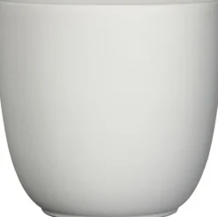 Everydays by Intratuin Blumentopf D 12 cm H 11 cm weiß matt