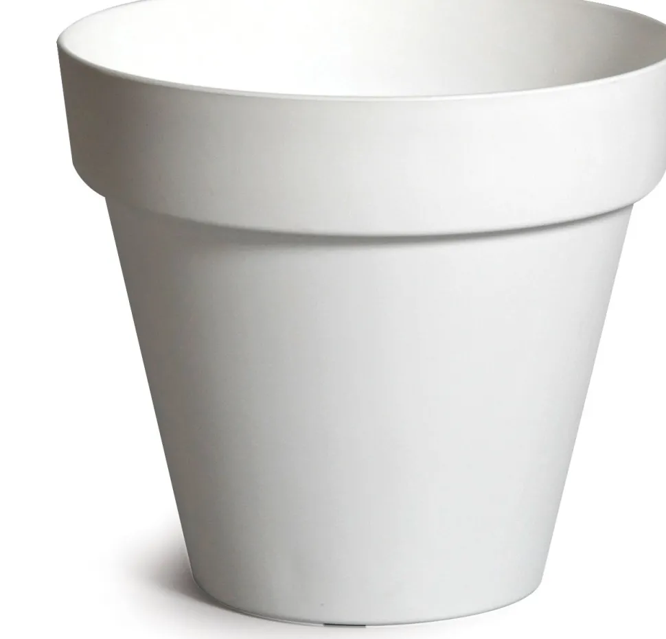 Everydays by Intratuin Blumentopf Danielle weiß D 34 H 33 cm