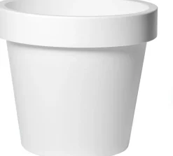 Everydays by Intratuin Blumentopf Freek weiß D 40 H 35 cm