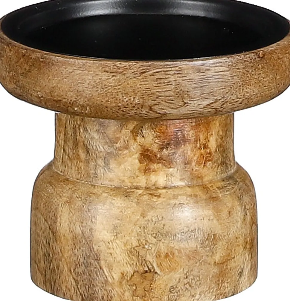 Everydays by Intratuin Kerzenständer Lissy naturell D 10 H 8 cm