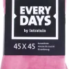 Everydays by Intratuin Kissenbezug Samt rosa 45 x 45 cm